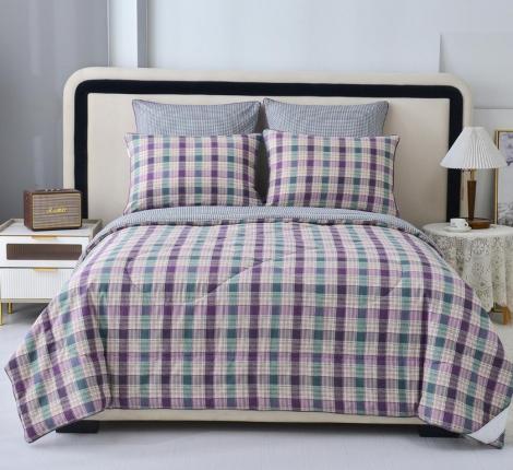 Постельное белье с одеялом &quot;Sofi de Marko&quot; Ришелье №17 Сатин, 1,5 спальный
