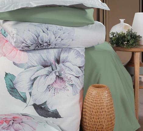 Постельное бельё "DO&CO" Сатин "LUX EXCLUSIVE" DEBORA, Евро