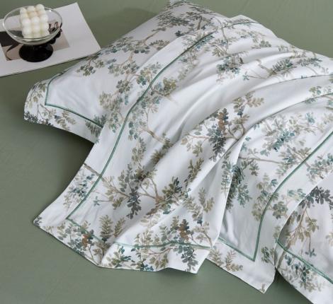 Постельное белье "Asabella" 2233-6 Мако-Сатин, Евро