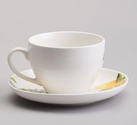 Чайный набор  "ЛЕМОН ТРИ" на 6 персон, 12 предметов (250 мл)