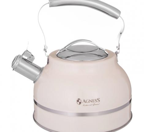 Чайник со свистком "AGNESS" 914-301, 2,7 л