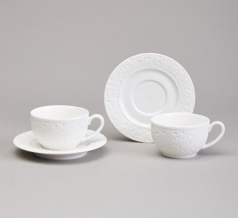 Чайный набор "CAVIER" на 2 персоны, 4 предметов (230 мл)