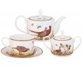 Чайный сервиз "ОХОТА" на 6 персон, 14 предметов