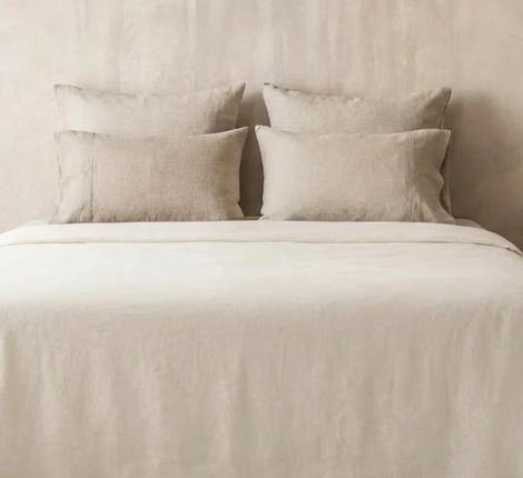 Постельное бельё "MAJOLİ" Stonewashed NATURA Варёный хлопок, 1,5 спальный