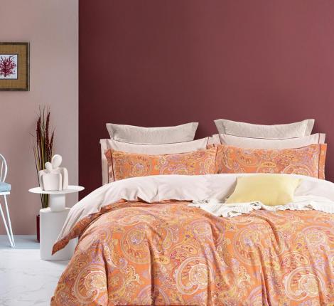 Постельное белье "Cristelle" Amante AM01-106 Сатин, 1,5 спальный