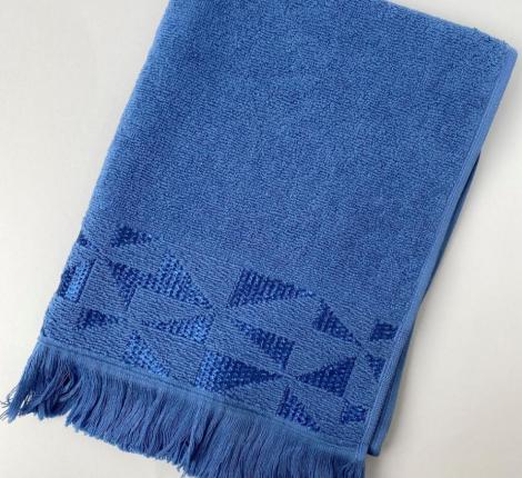 Полотенце махровое Созвездие (синий), 50х85