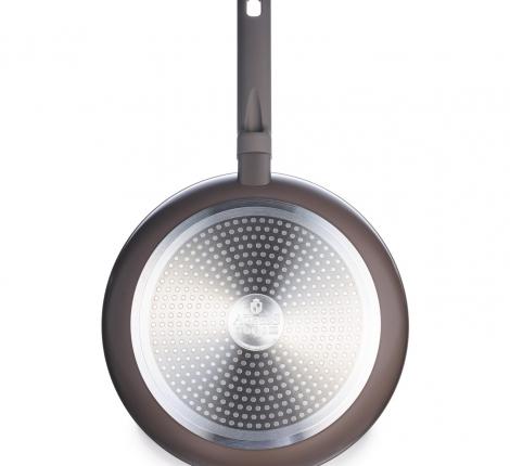 Сковорода "AGNESS" 902-113 с антипригарным покрытием PFLUON MARBLE, диаметр 28 см