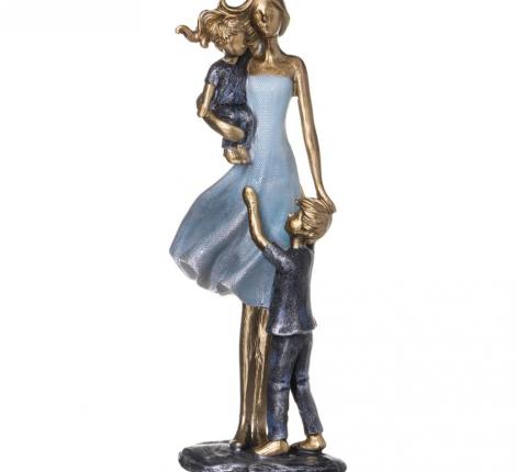 Статуэтка "МАМА С СЫНОВЬЯМИ", 10*6,5*23 см