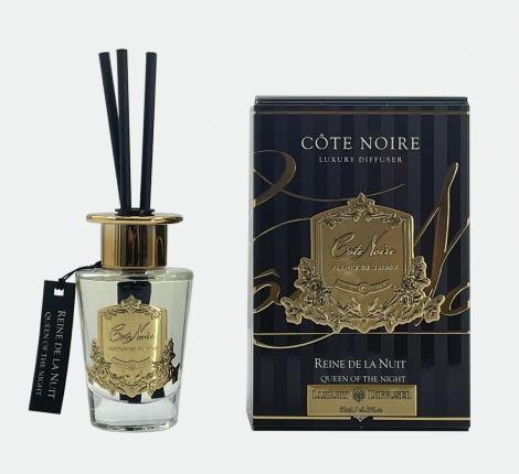 Диффузор "COTE NOIRE" QUEEN OF THE NIGHT золотой декор, 90 мл
