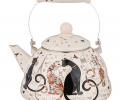 Чайник эмалированный "ПАРИЖСКИЕ КОТЫ", 3,0 л