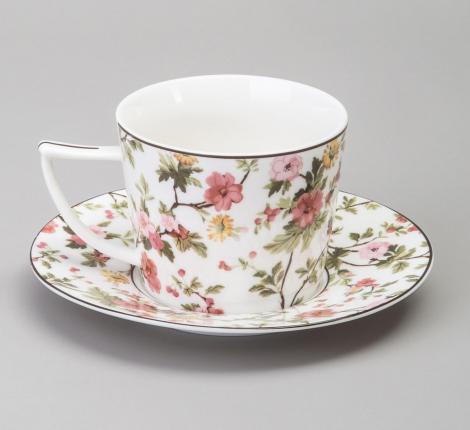 Чайный набор "BLOSSOM" 165-589 на 6 персон, 12 предметов (250 мл)