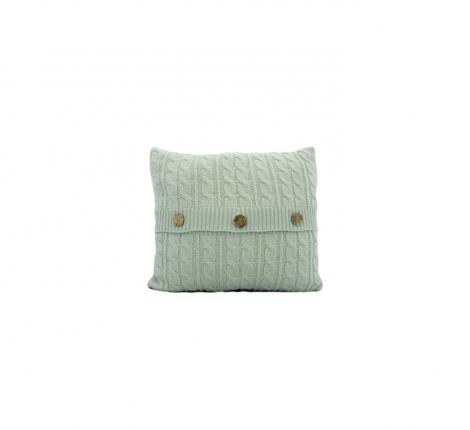 Наволочка вязаная "Sofi de Marko" Джовани (морская волна), 45х45