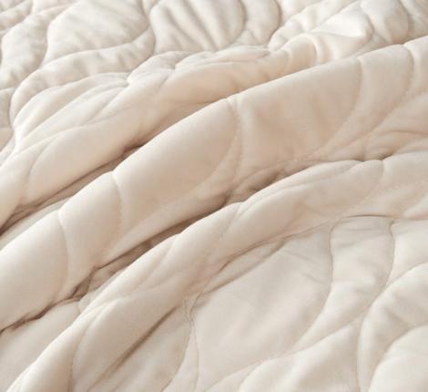 Покрывало "Sofi de Marko" Нобилис (кремовый) Велюр, 240х260