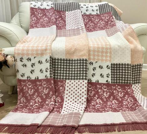 Плед хлопковый Райтекс "КАНТРИ РОЗА", 150х200