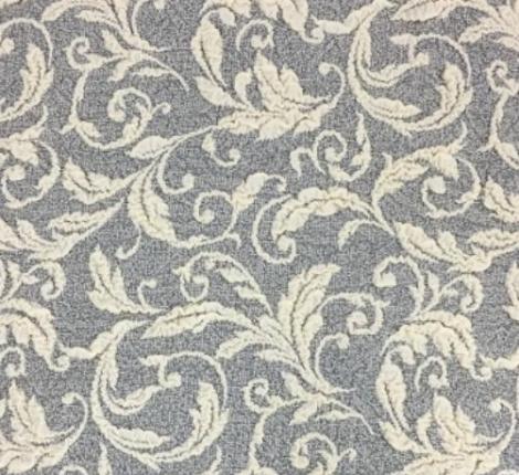 Чехол на угловой диван Karteks "Классика" с оттоманкой KAR 013-07 (правый), кремовый