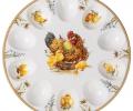 Блюдо для 10 яиц "SUNDAY", диаметр 25 см