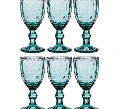 Набор рюмок 6 штук СЕРПЕНТИНА 781-198 "MUZA COLOR", 50 мл