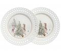 Набор обеденных тарелок 2 шт. "МОРОЗКО", диаметр 26,5 см