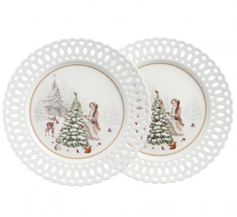 Набор обеденных тарелок 2 шт. "МОРОЗКО", диаметр 26,5 см