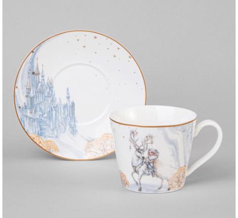 Чайная пара "СНЕЖНАЯ КОРОЛЕВА" 590-623, 300 мл