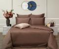 Постельное белье "Sofi de Marko" Моно (шоколад) Сатин ДеЛюкс, Евро