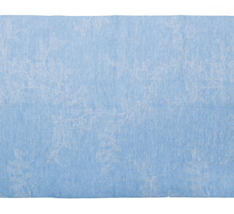 Полотенце кухонное Leitner "ZWEIG" 50х70 лён-жаккард, голубой