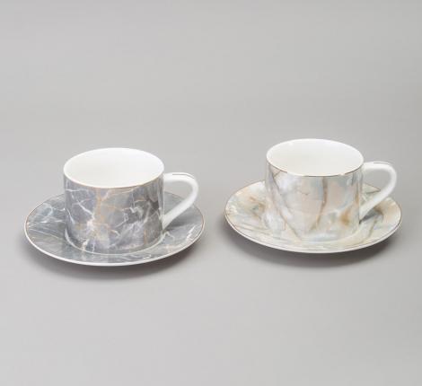 Чайный набор "TOP STYLE" 165-566 на 6 персон, 12 предметов (250 мл)