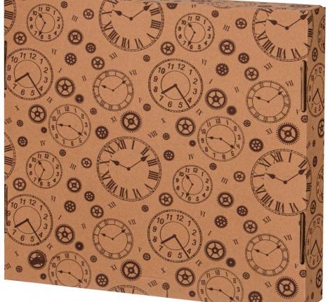 Часы настенные кварцевые "VINTAGE" 220-498, диаметр 33 см