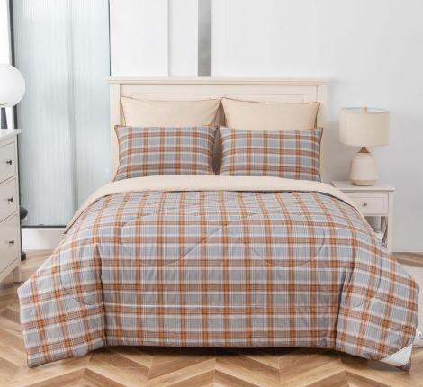 Постельное белье с одеялом "Sofi de Marko" Ришелье №38 Сатин, Семейный