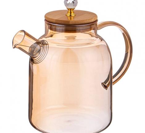 Чайник заварочный "AMBER" 1700 мл, янтарный