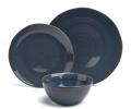 Набор посуды обеденный  BRONCO "CONCEPT" на 4 персоны, 12 предметов (синий)