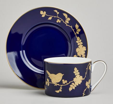 Чайная пара "GOLDEN BIRDS" 419-134, 240 мл