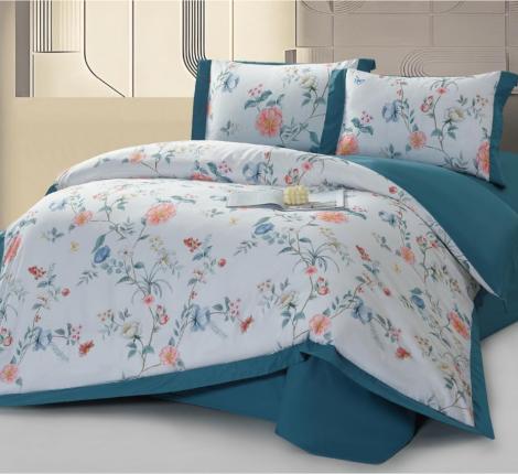 Постельное бельё Madame Plumes "IRIS REVERIE" DG-07 Сатин, Евро