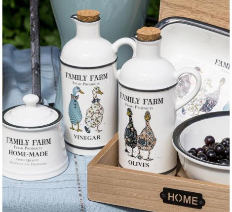 Бутылка для уксуса "FAMILY FARM", 430 мл