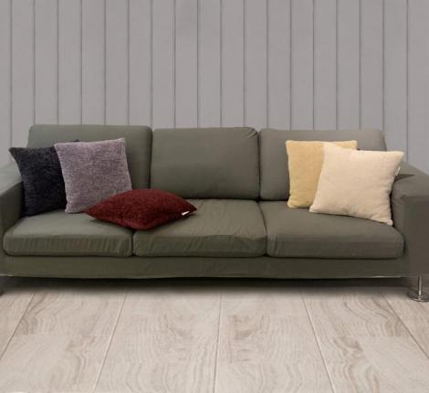 Наволочка декоративная "Sofi de Marko" Лама №1 Искусcтвенный мех, 45х45