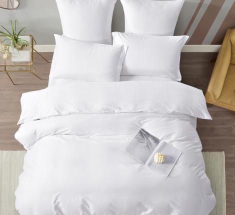 Постельное бельё "KARTEKS" Сатин однотонный SKO-024, Евро