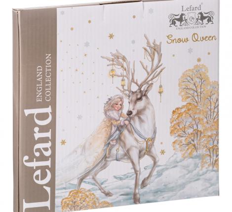 Тарелка закусочная "СНЕЖНАЯ КОРОЛЕВА" 590-551, диаметр 20,5 см