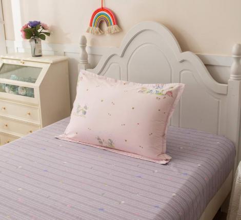 Постельное белье детское "Sofi de Marko" Зайчата (розовый) Сатин, 1,5 спальный