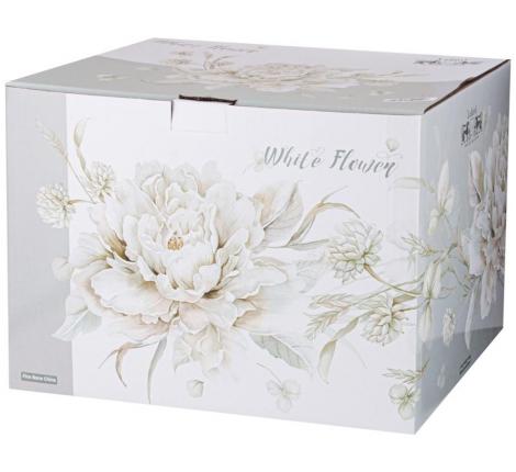 Столовый сервиз "WHITE FLOWER" на 6 персон, 23 предмета