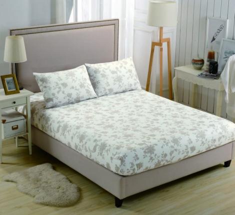 PCT-R-231 Простынь сатин на резинке печатная, 90x200