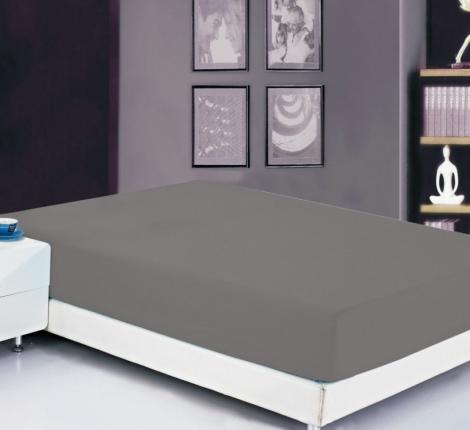 Простынь сатин на резинке (PRC-R-46), 90x200