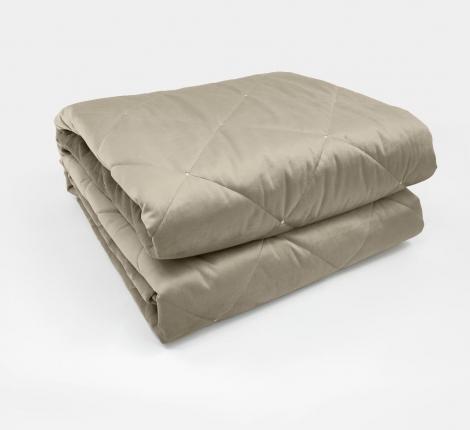 Покрывало Primavelle "VELLUTO" 240х260, Серо-бежевый