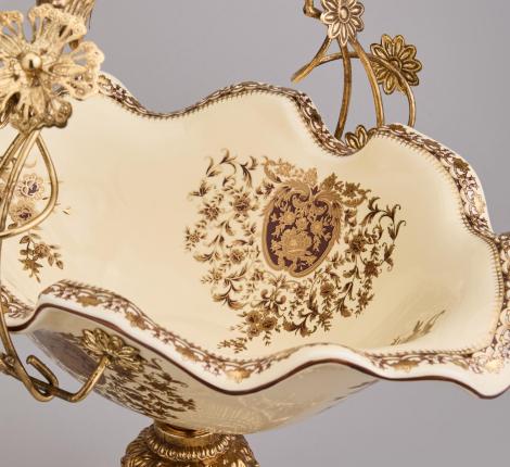 Блюдо на ножке "Lefard" 46-1383, 32*24*34 см