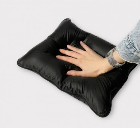 Дорожная подушка-трансформер "TRAVEL PILLOW GRASS BLACK", 33х45