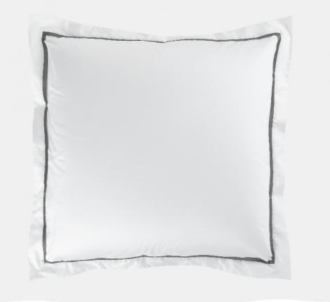 Наволочка с узкой отделкой "ALPINE GRAPHITE ALLURE GRASS" Мако-Сатин, 70х70 (2шт)