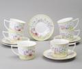 Чайный набор "BLOSSOM" 165-591 на 6 персон, 12 предметов (250 мл)