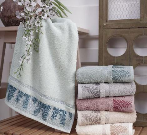 Полотенце махровое "DO&CO" 70х140 (1/1 ) CALI, бирюзовый