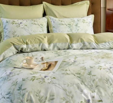 Постельное белье "Sailid" T-57-4 Сатин ДеЛюкс, Семейный