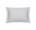 Наволочка "Blanc des Vosges" перкаль 50х70, platine (светло-серый)