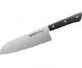Нож кухонный &quot;Samura HARAKIRI&quot; SHR-0095B/K Сантоку, 175 мм, ABS пластик